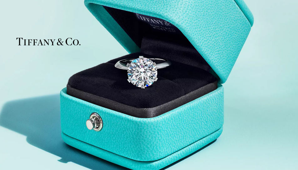 Concept boutique site, UI/UX Tiffany